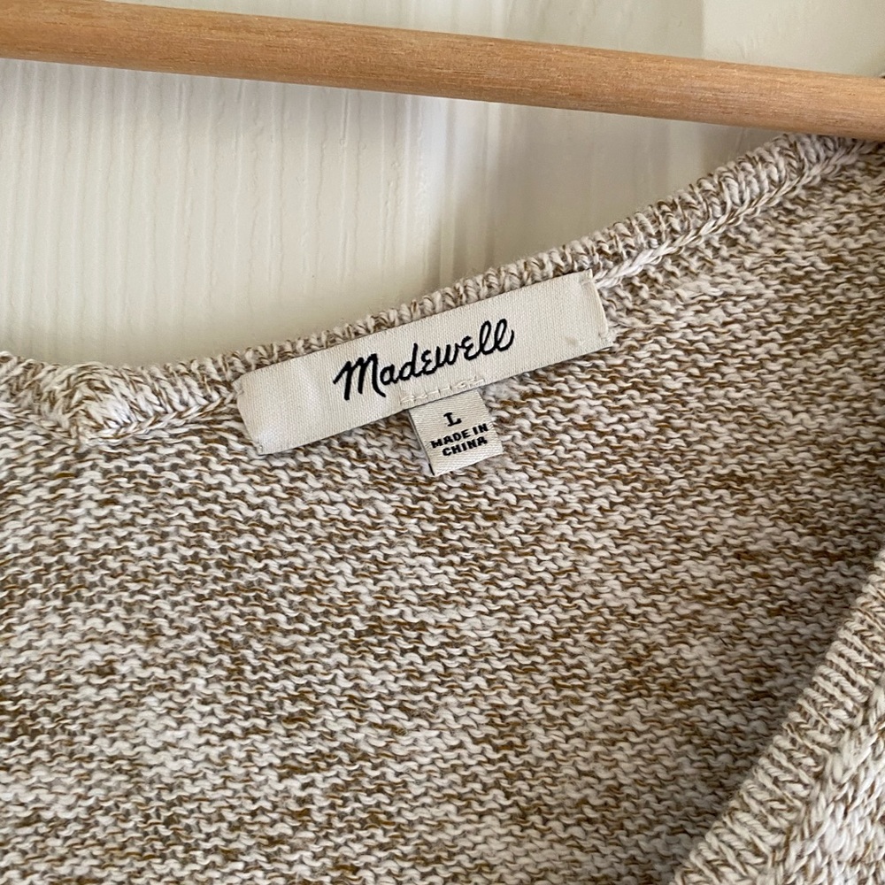 Madewell cropped sweater vest - Picture 3 of 4